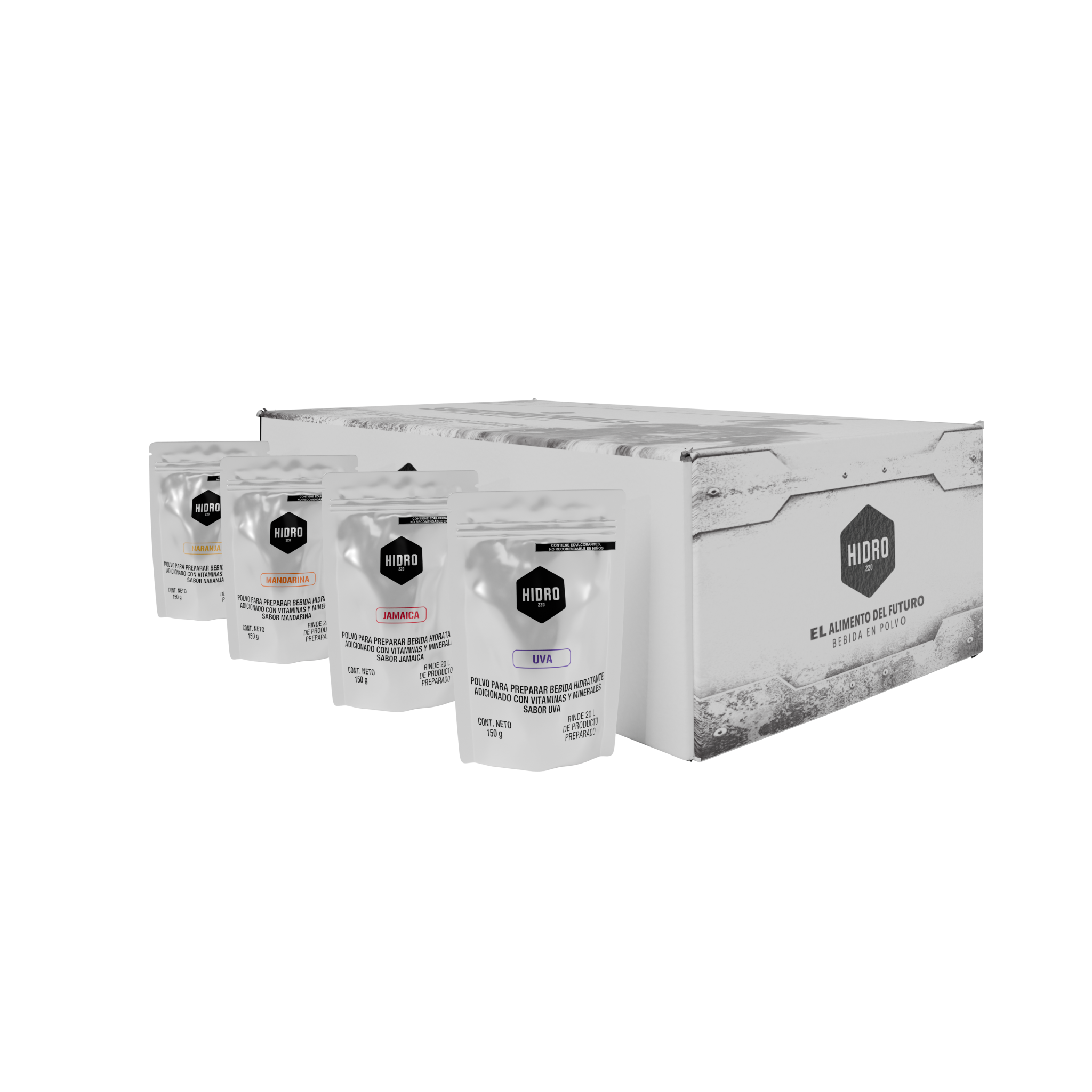 Caja de 24 Sobres (20 L c/u) – Varios sabores